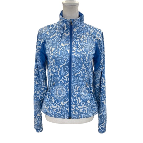 lululemon athletica Jackets & Blazers - Lululemon Jacket 4 Blue/White